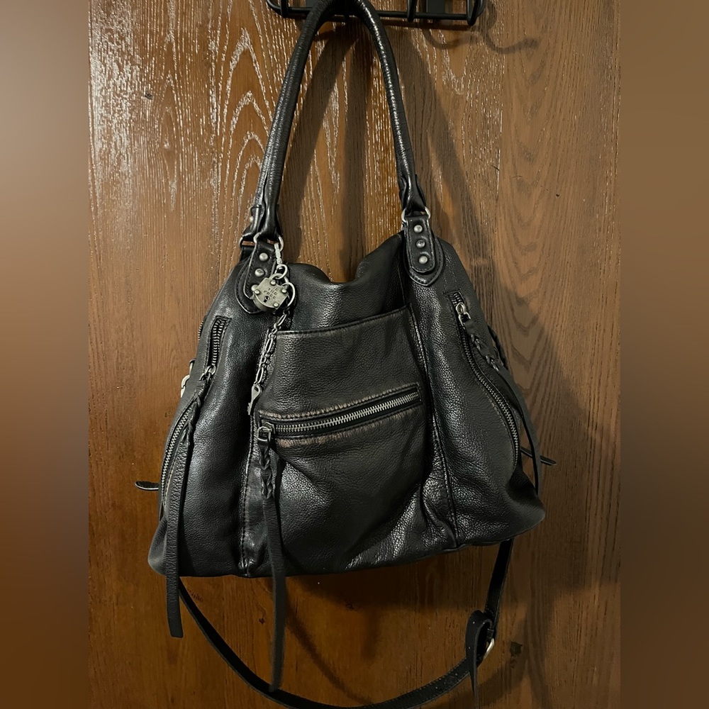 We The Free Emerson Tote Purse NWOT Black